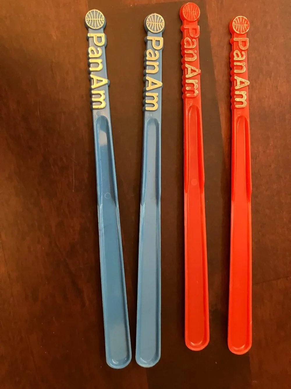 43 Vintage Airline Swizzle Sticks